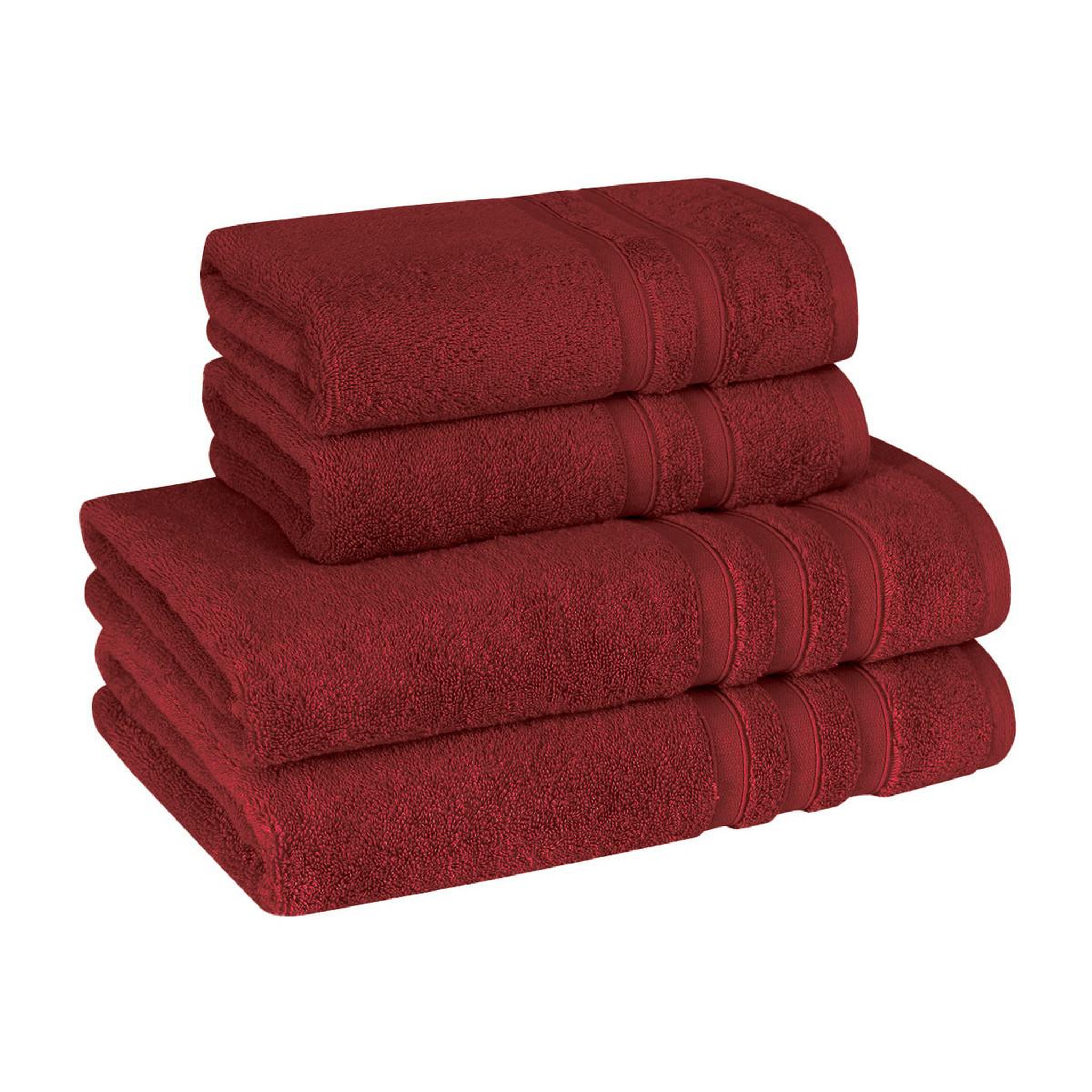 Voir la diapositive 2 : Sensei Maison Ensemble de bain 4 pièces 600 g/m² SENSILK