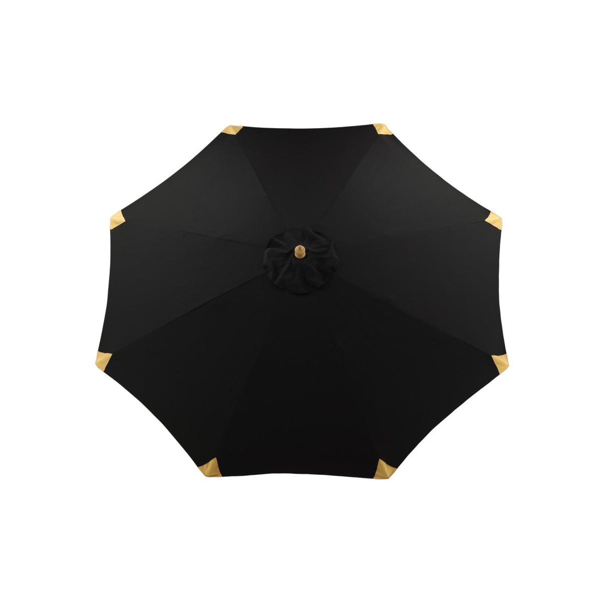 Voir la diapositive 2 : Paris Prix Parasol en Bois  Cerox  270cm Noir