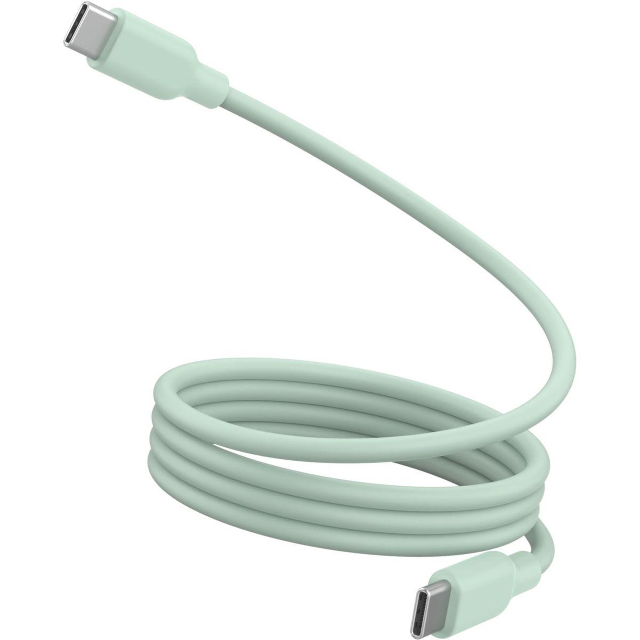 ESSENTIEL B Câble de charge vers USB-C silicone magnétique 1M Vert