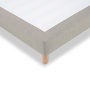 Voir la diapositive 4 : BELLECOUR BELLECOUR LITERIE | Sommier tapissier SISAL | Epaisseur 18 cm | Beige (pieds non inclus)