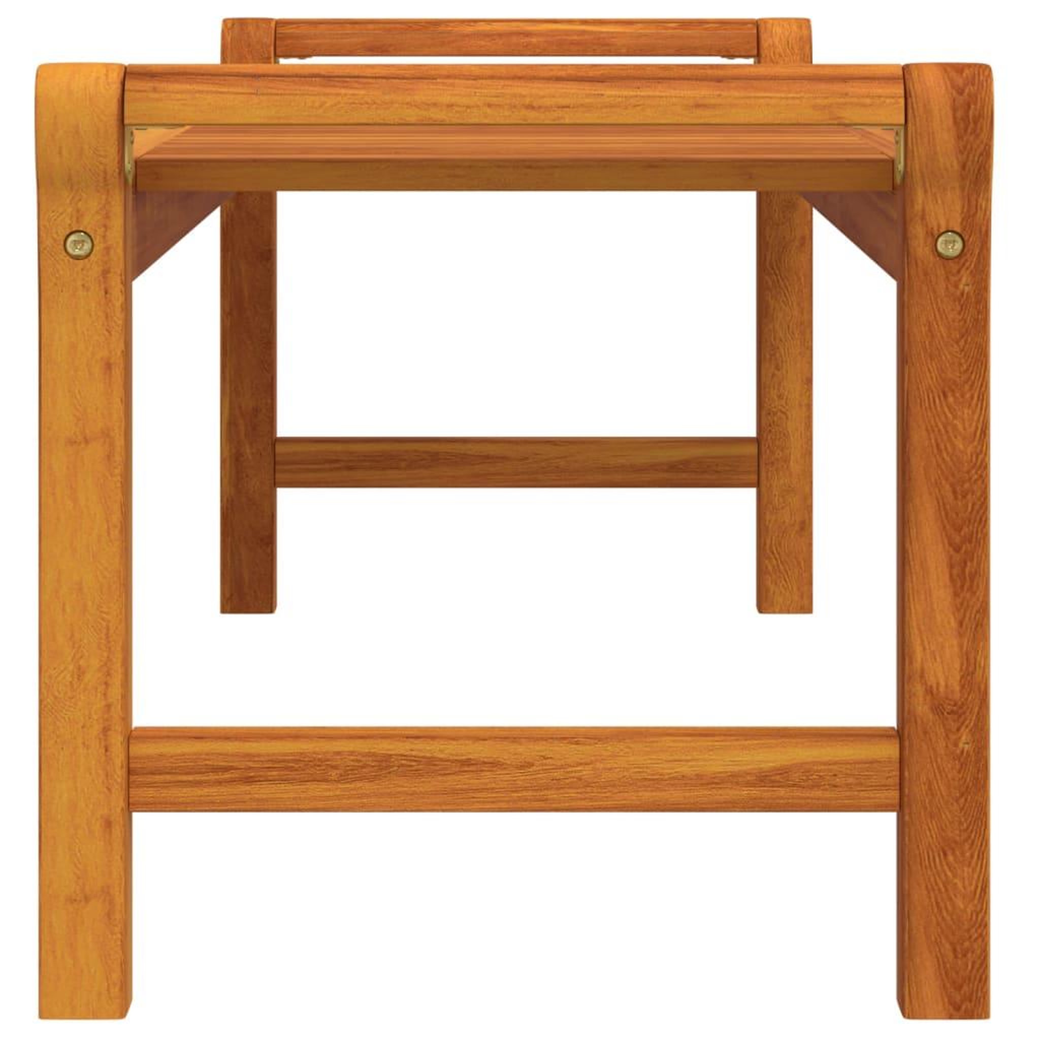 Voir la diapositive 4 : VIDAXL Table basse 100x50x50 cm bois d'acacia massif