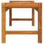 Voir la diapositive 4 : VIDAXL Table basse 100x50x50 cm Bois d'acacia massif