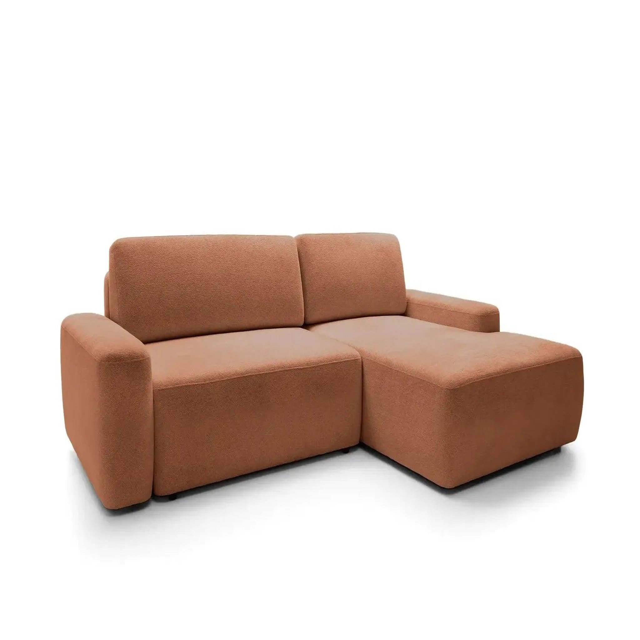 Voir la diapositive 4 : CASANOVA PARIS Ivy - canapé d'angle convertible tissu chiné