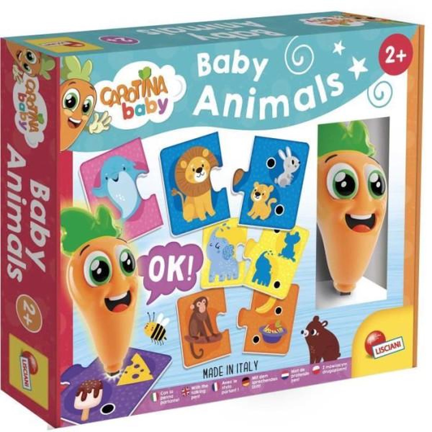 Stylo parlant CAROTINA BABY Apprentissage des animaux Stylo interactif - vue 2