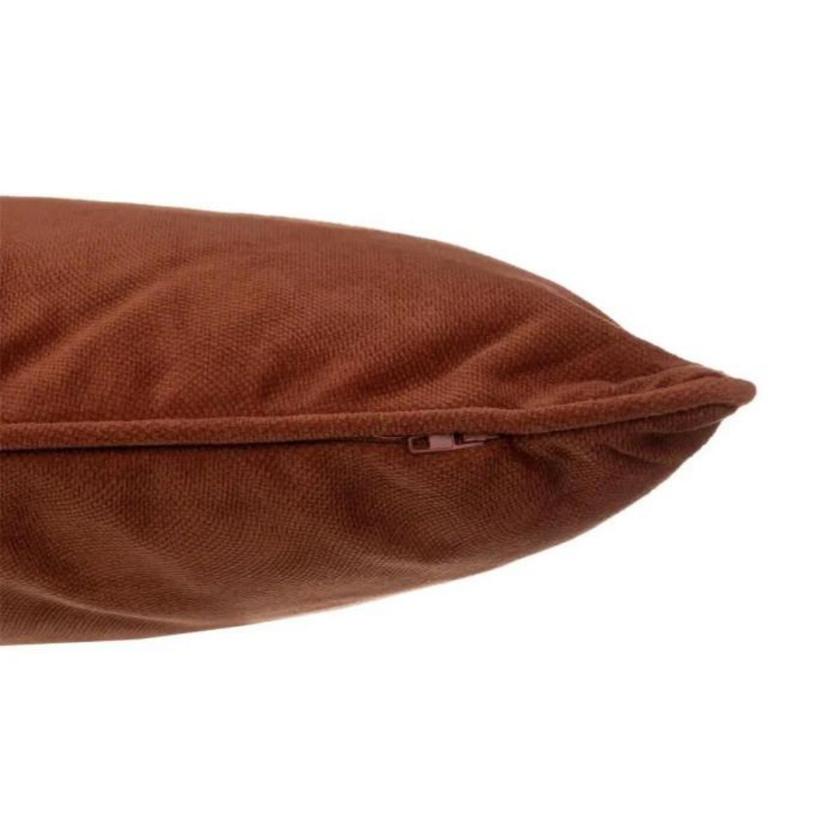 ATMOSPHERA Coussin Déhoussable  Lilou  50x30cm Terracotta