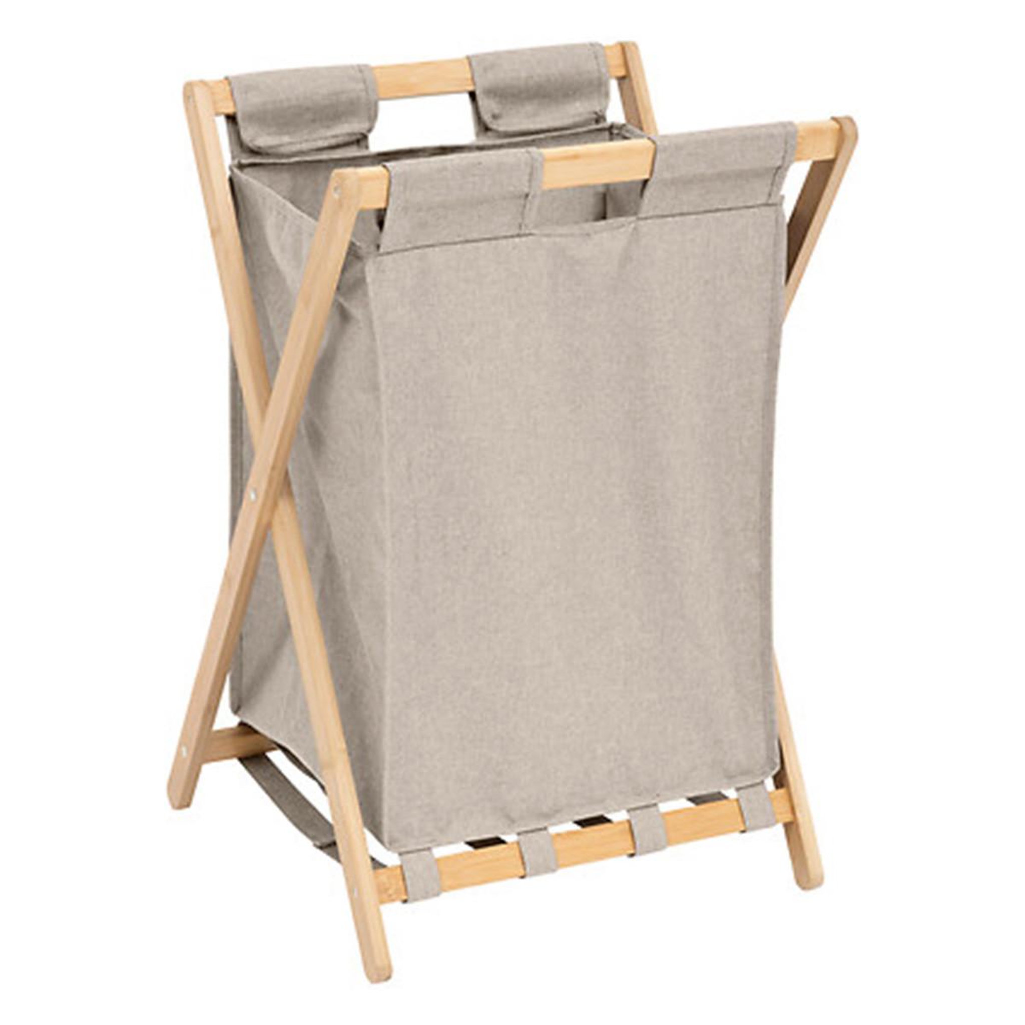 FIVE Panier à linge pliable  tidy  50l beige