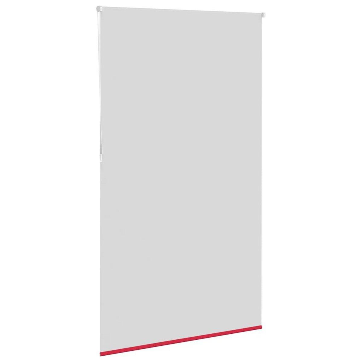 VIDAXL Store enrouleur occultant rouge largeur du tissu 131,6 cm