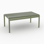 Rendez vous déco Table basse de jardin en plastique vert kaki-Téa