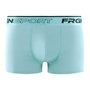 Voir la diapositive 4 : FREEGUN Lot de 4 boxers homme en coton John Pastel