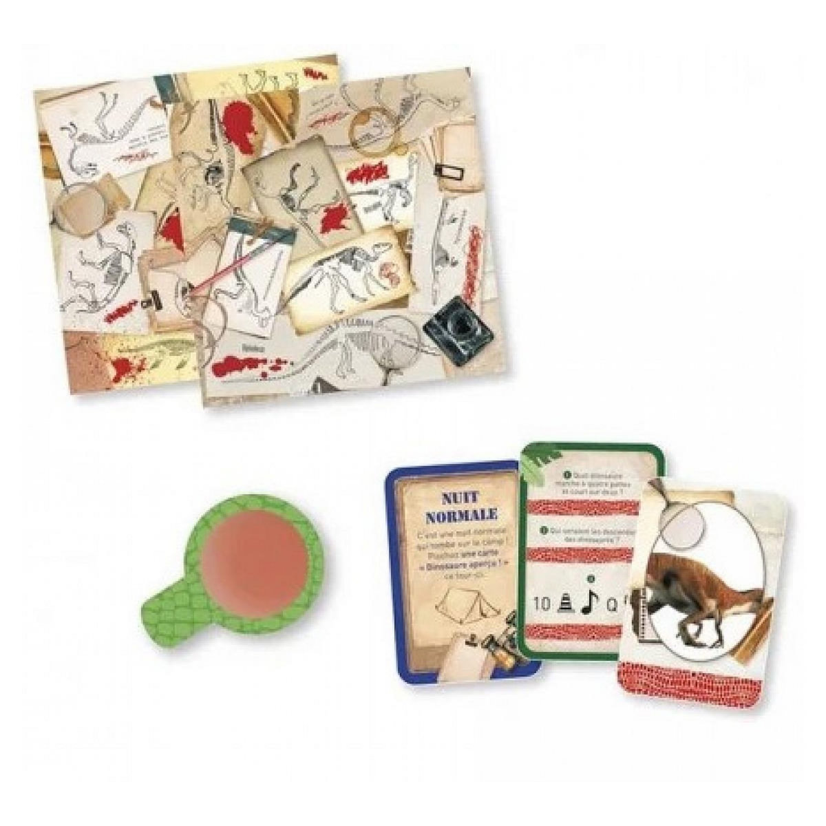 Juratoys-Janod jeu d observation jurassic survie