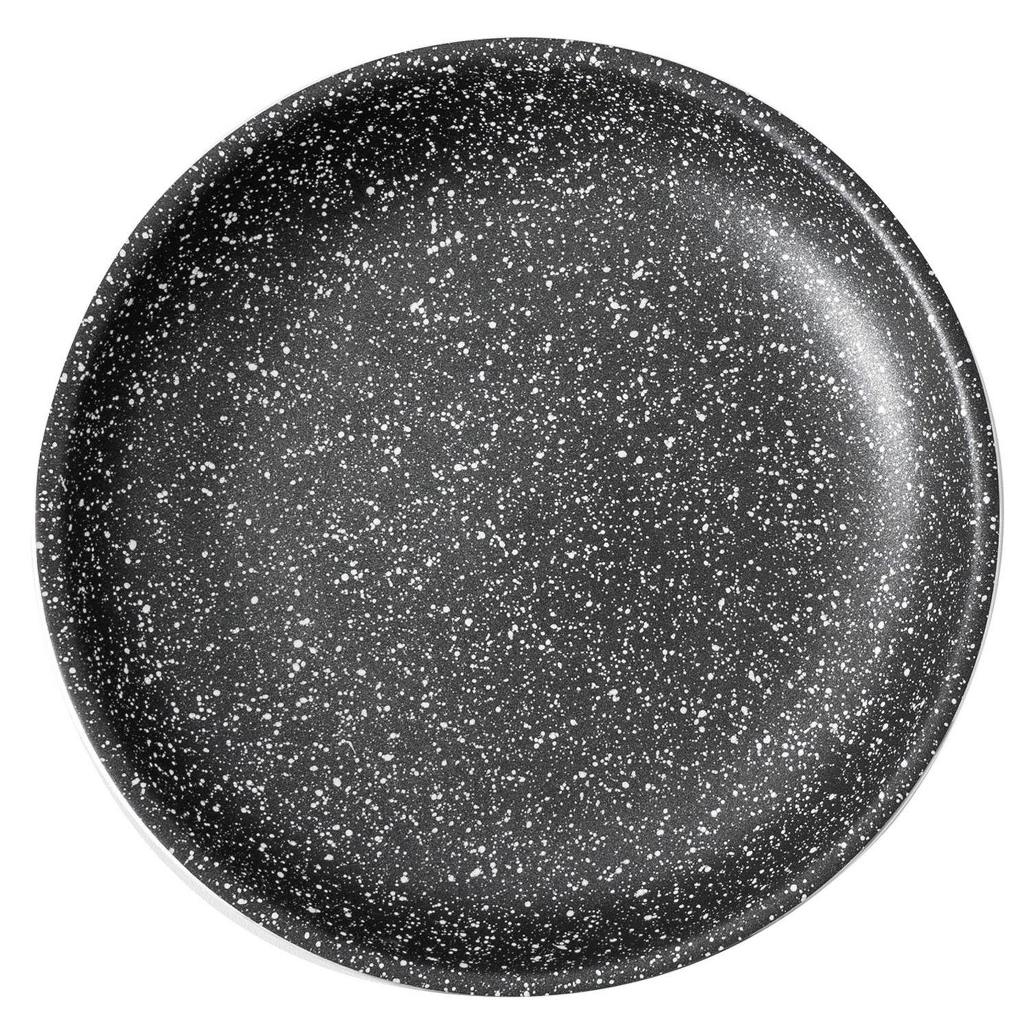 Voir la diapositive 1 :  Poêle induction amovible effet pierre noir 24 cm