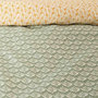 Voir la diapositive 5 : Home collection Parure de housse de couette 100% satin 78fils orient
