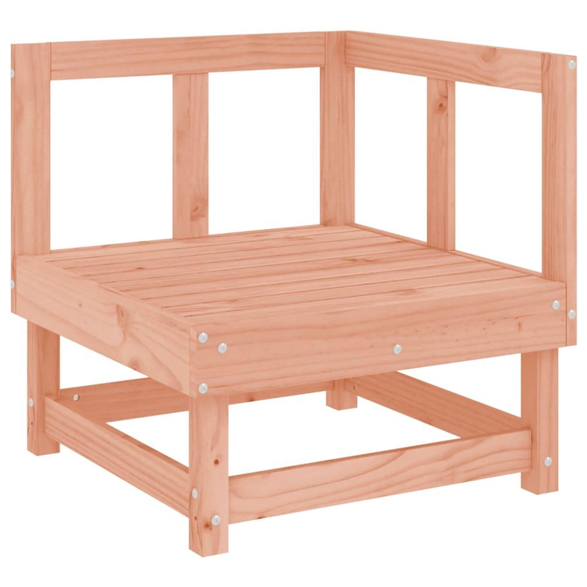 Voir la diapositive 2 : VIDAXL Canape d'angle de jardin bois massif douglas