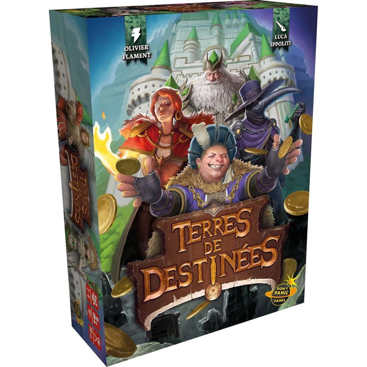 Asmodee Jeu de stratégie Asmodee Terres de Destinées