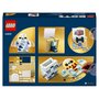 LEGO DOTS 41809 - Porte-crayons Hedwige,  Accessoires de Bureau Harry Potter Hibou, Pot à Crayon et Porte-Note