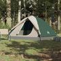 Voir la diapositive 3 : VIDAXL Tente de camping a dome 6 personnes vert impermeable