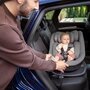 Voir la diapositive 3 : KINDERKRAFT Siège auto i-size avec rotation 360°, sécurité renforcée nouveau tissu