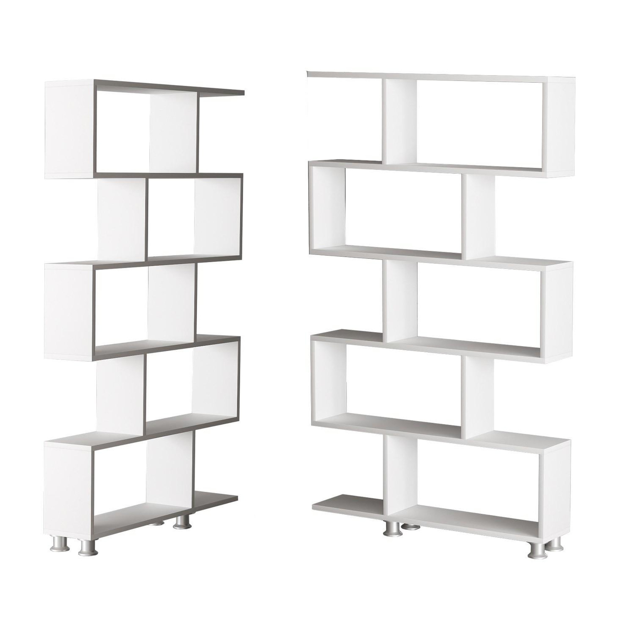 Habitat et Jardin Bibliothèque en bois  nilüfer  - 90 x 20 x 156 cm - blanc