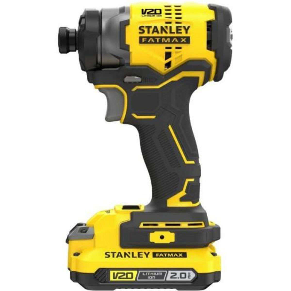 Stanley Visseuse a impacts - STANLEY FATMAX V20 - SFMCF820D2K-QW - 190 Nm Brushless - Lithium 18V - 2 Batteries 2Ah