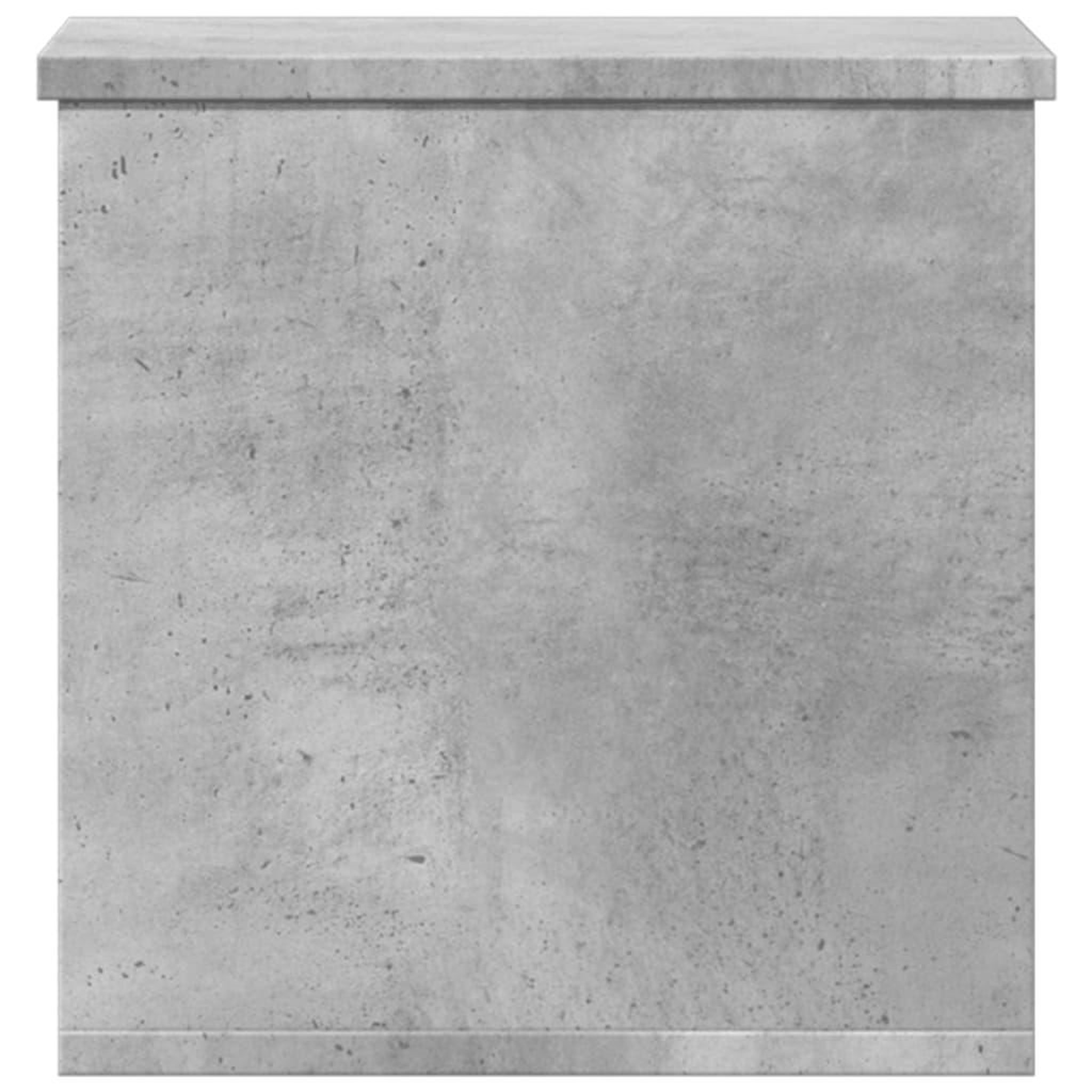 Voir la diapositive 5 : VIDAXL Boîte de rangement gris beton 30x35x35 cm bois d'ingenierie