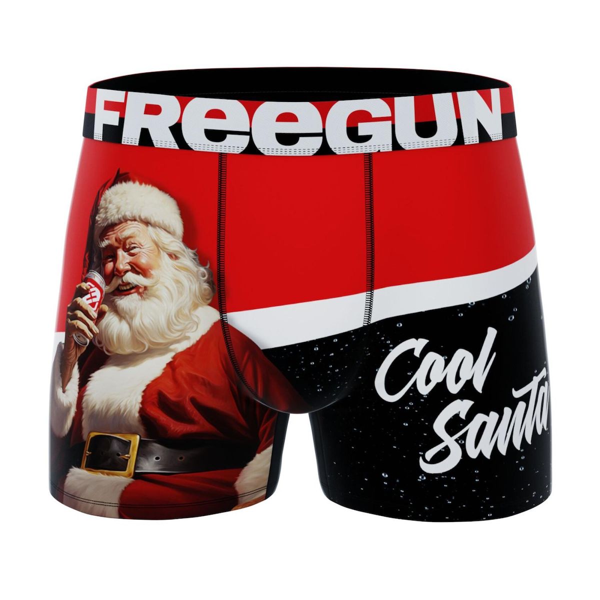 FREEGUN Lot de 3 boxers homme Christmas