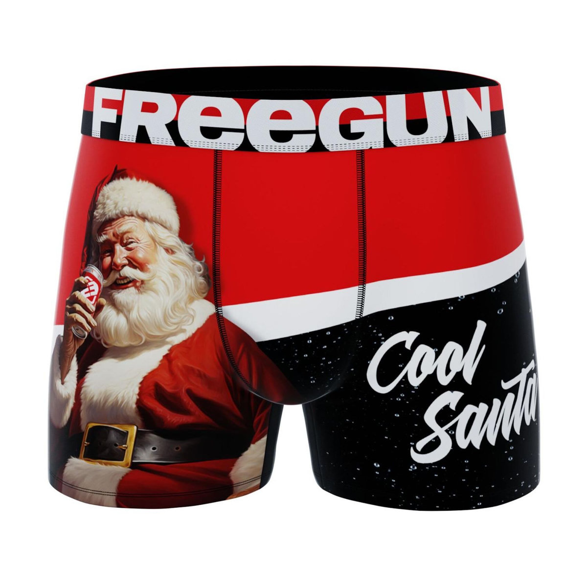 FREEGUN Lot de 3 boxers homme Christmas