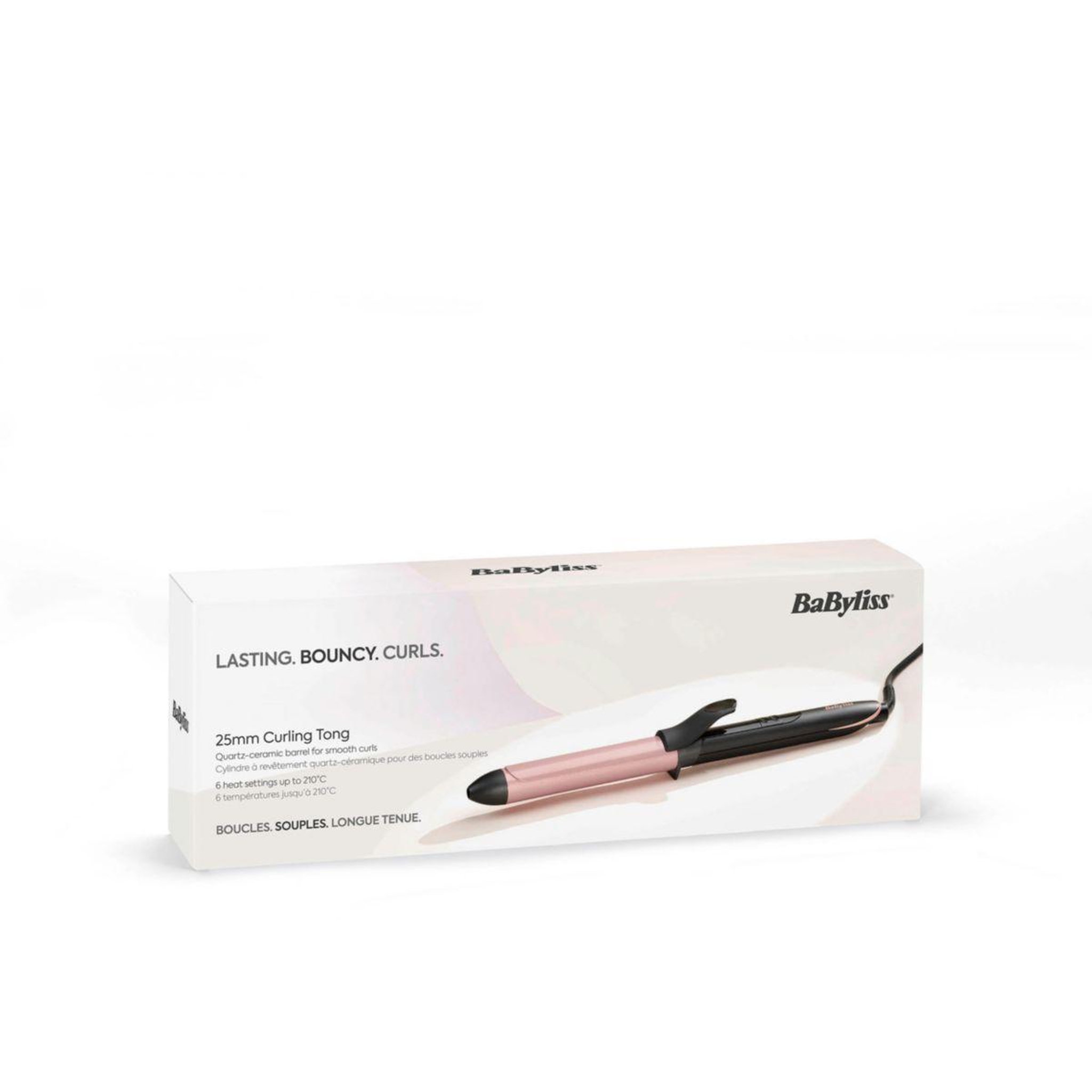 Voir la diapositive 2 : BABYLISS Fer à boucler C451E 25 mm Curling tong Quartz céramique