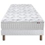 Voir la diapositive 1 : IDLITERIE Ensemble matelas ressorts ensachés, SPECTRE + Sommier tapissier