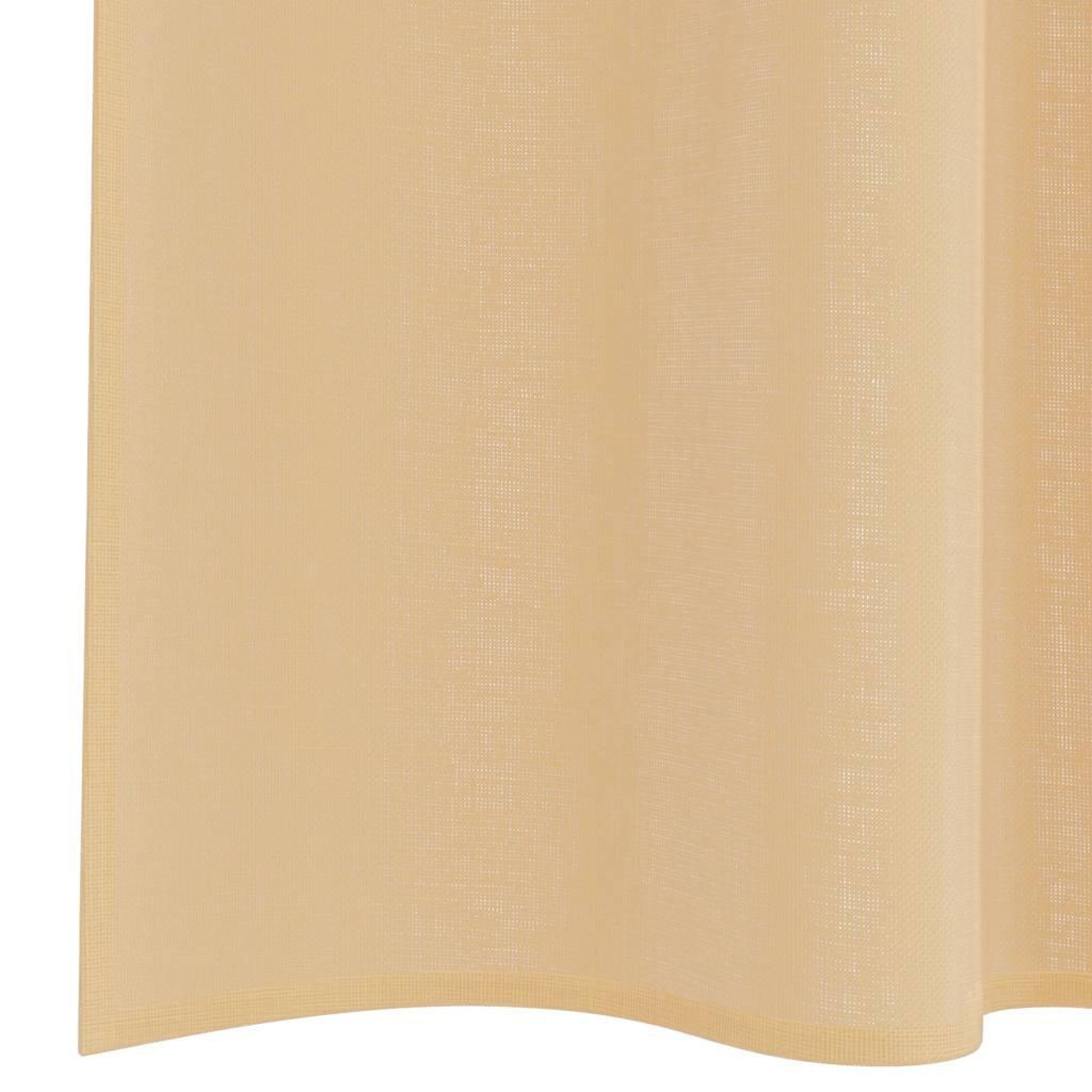 Voir la diapositive 5 : VIDAXL Rideaux en voile avec boucles 2 pcs sable 140x175 cm