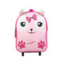 Voir la diapositive 1 : Bagtrotter BAGTROTTER Sac à dos à roulettes 31 cm maternelle Kids Rose Chiot