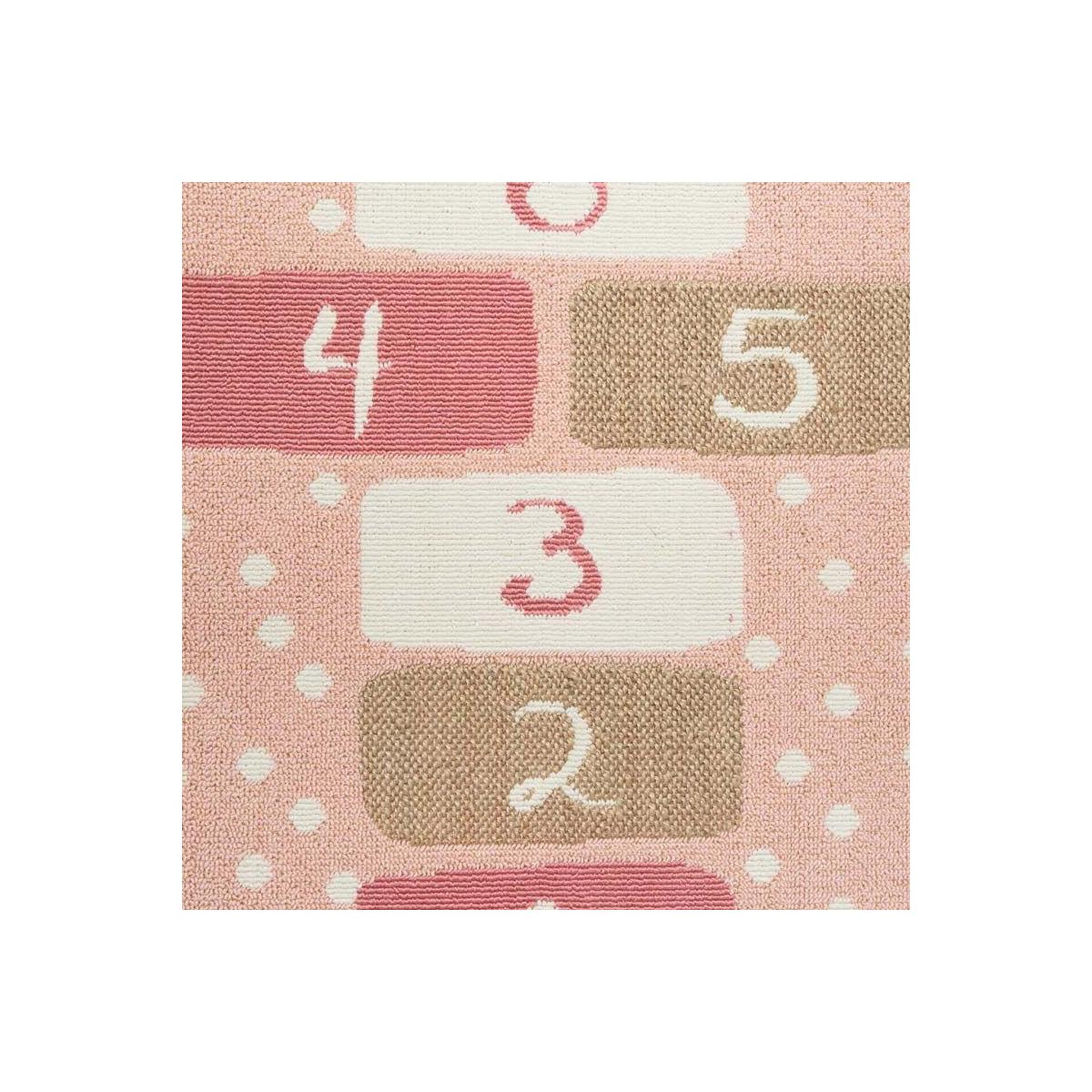 Voir la diapositive 3 : Atmosphera Kids Tapis déco pour enfant  marelle  80x150cm rose