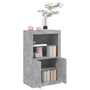 Voir la diapositive 5 : VIDAXL Armoire laterale avec lumieres LED gris beton bois d'ingenierie