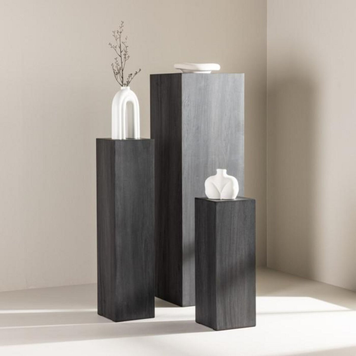 Paris Prix Sellette Décorative  Ramsvik  130cm Noir