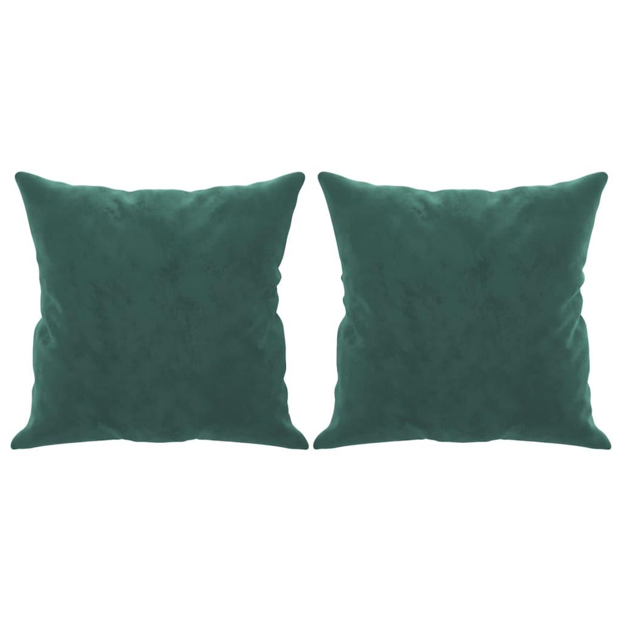 Voir la diapositive 5 : VIDAXL Canape 3 places avec oreillers vert fonce 180 cm velours