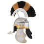 Voir la diapositive 1 : VIDAXL Casque de soldat romain antique pour GN Argenté Acier