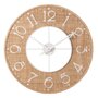 Voir la diapositive 1 : Paris Prix Horloge Murale Déco  Sodi  60cm Naturel & Blanc