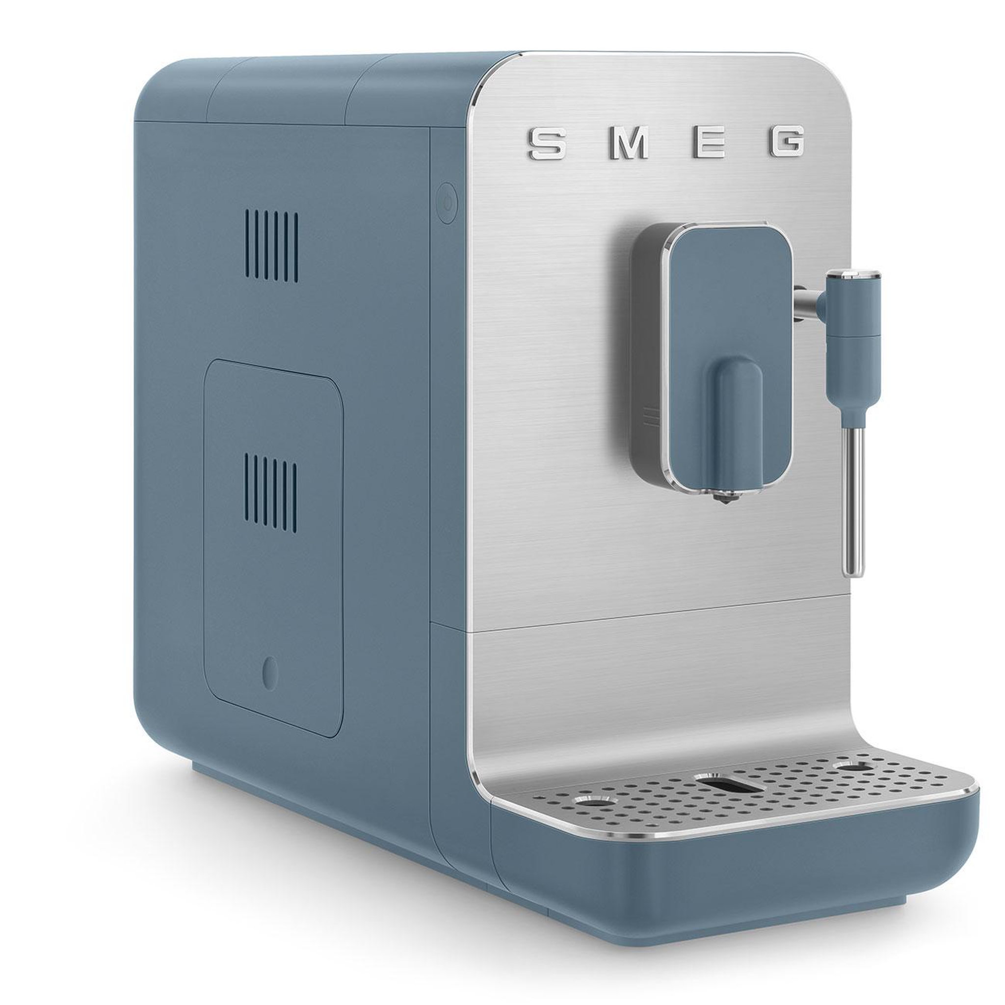 Voir la diapositive 3 : SMEG Expresso broyeur bleu - bcc12sbmeu