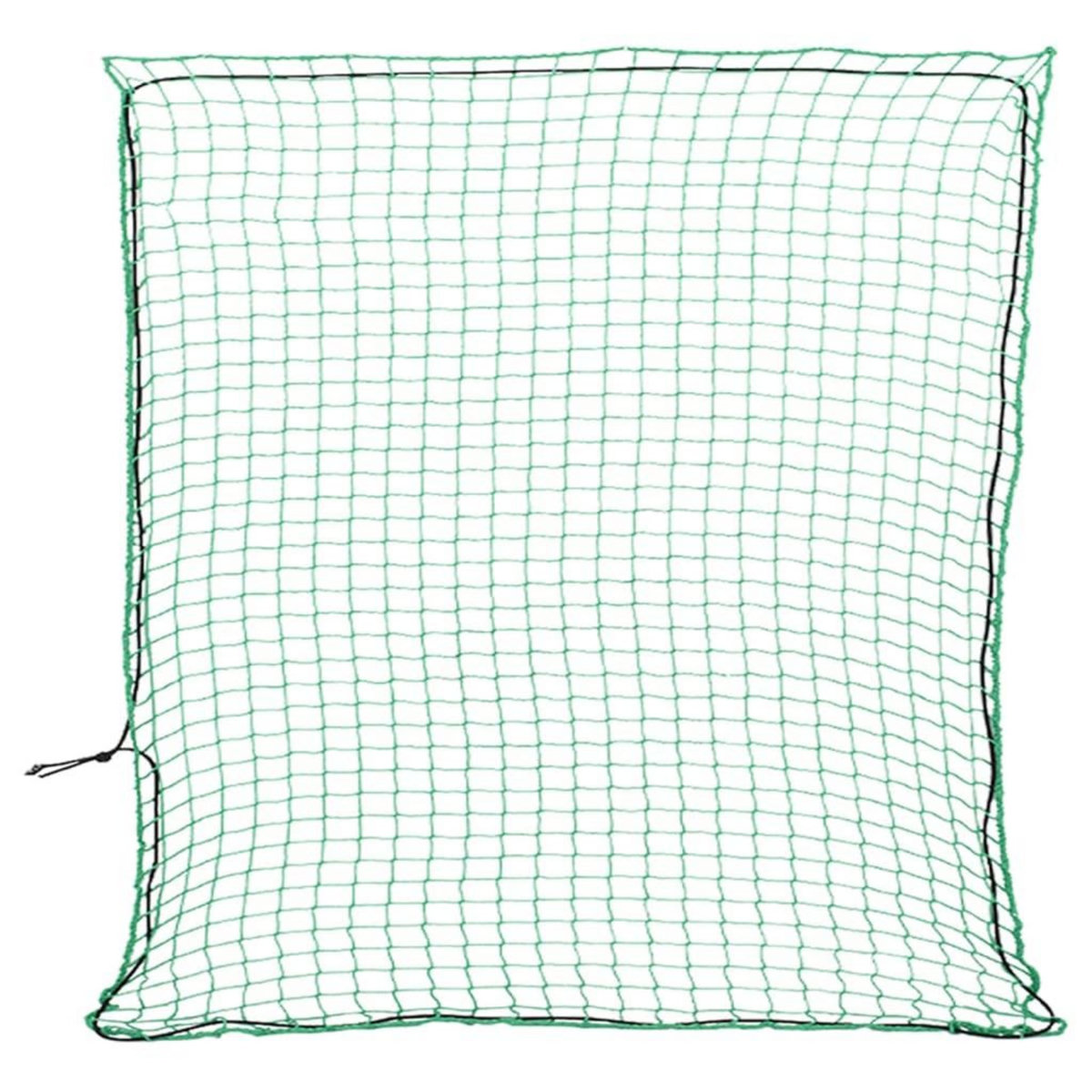 VIDAXL Filet pour remorque avec corde elastique vert 3x3 m PP