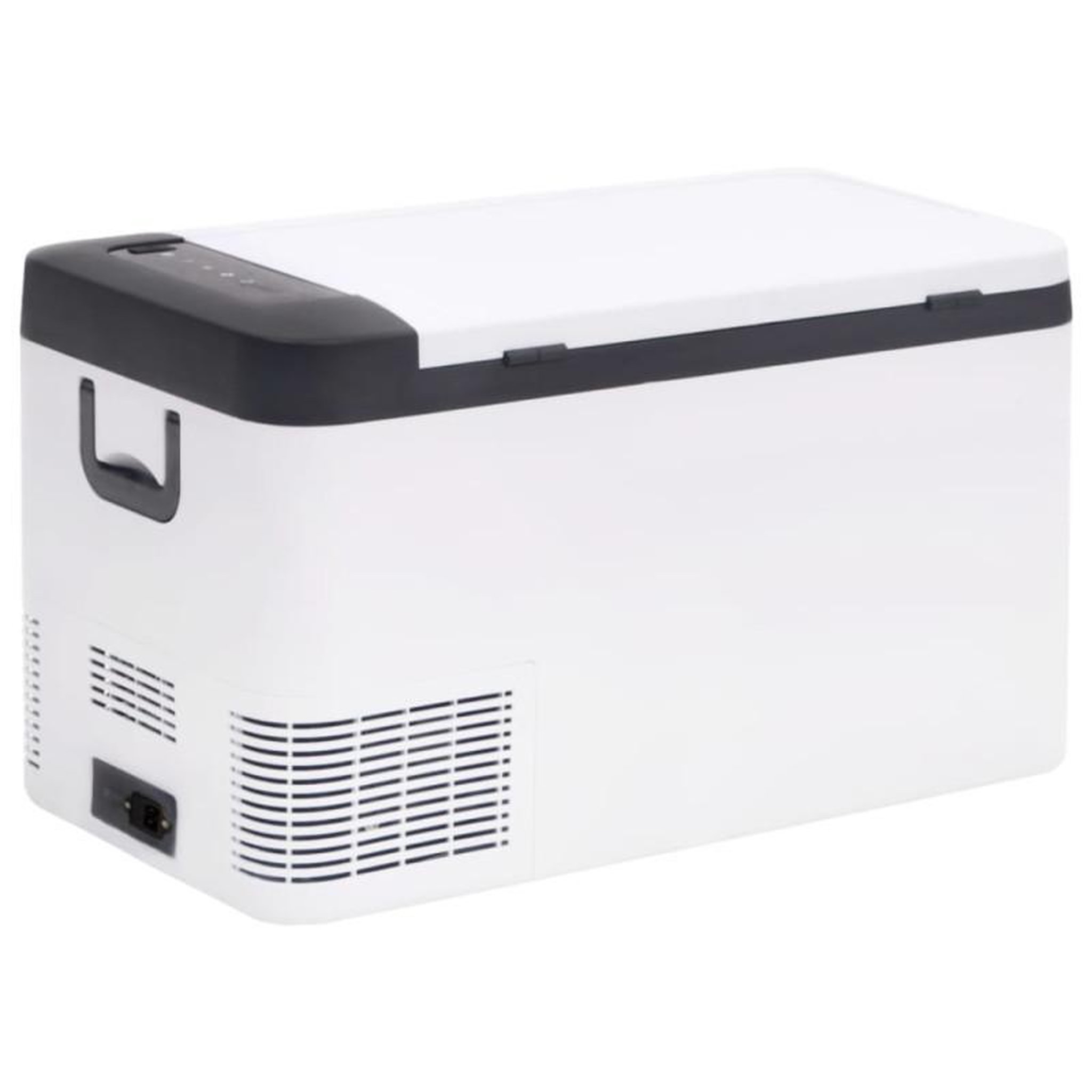 Voir la diapositive 5 : VIDAXL Glacière avec poignée noir et blanc 25 L PP et PE