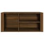 Voir la diapositive 5 : VIDAXL Armoire a chaussures Chene marron 100x35x45cm Bois d'ingenierie