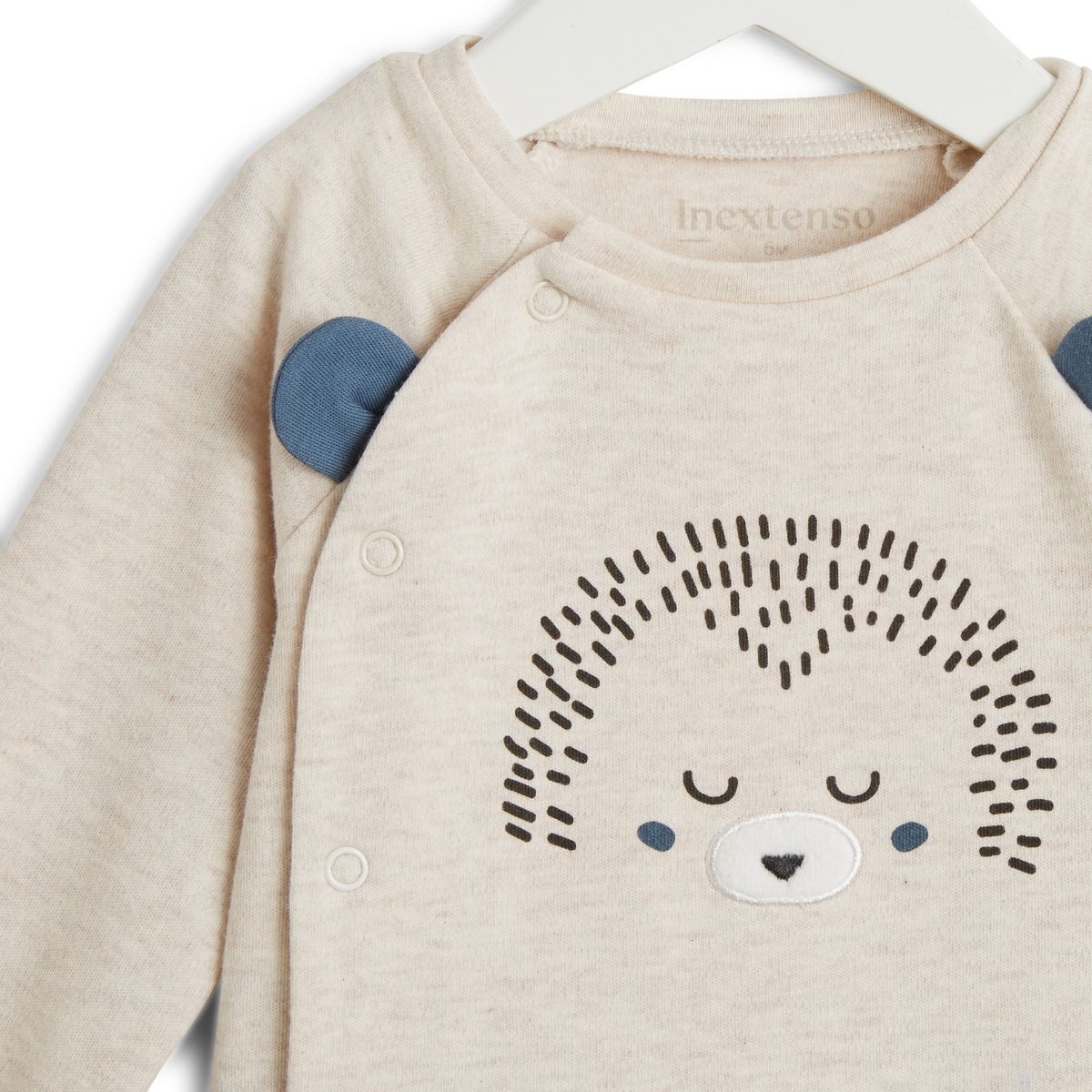 IN EXTENSO Ensemble de naissance sweat hérisson + pantalon molleton bébé garçon