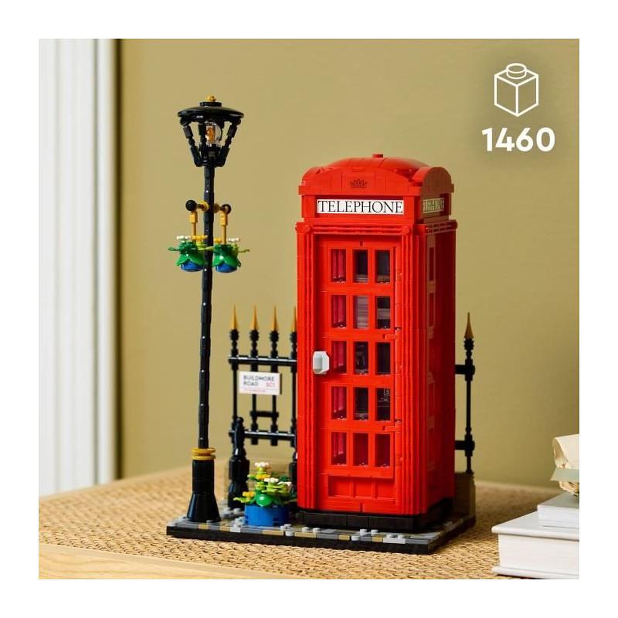 Voir la diapositive 2 : LEGO LEGO Ideas 21347 Cabine Téléphonique Londonienne Décoration Maison pour les Anglophiles