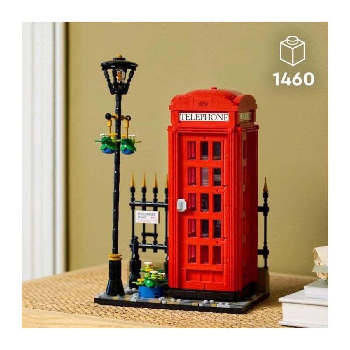 LEGO LEGO Ideas 21347 Cabine Téléphonique Londonienne Décoration Maison pour les Anglophiles