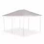  Toile de toit pour tonnelle 3x4m Divio - toile de rechange pergola, toile de remplacement
