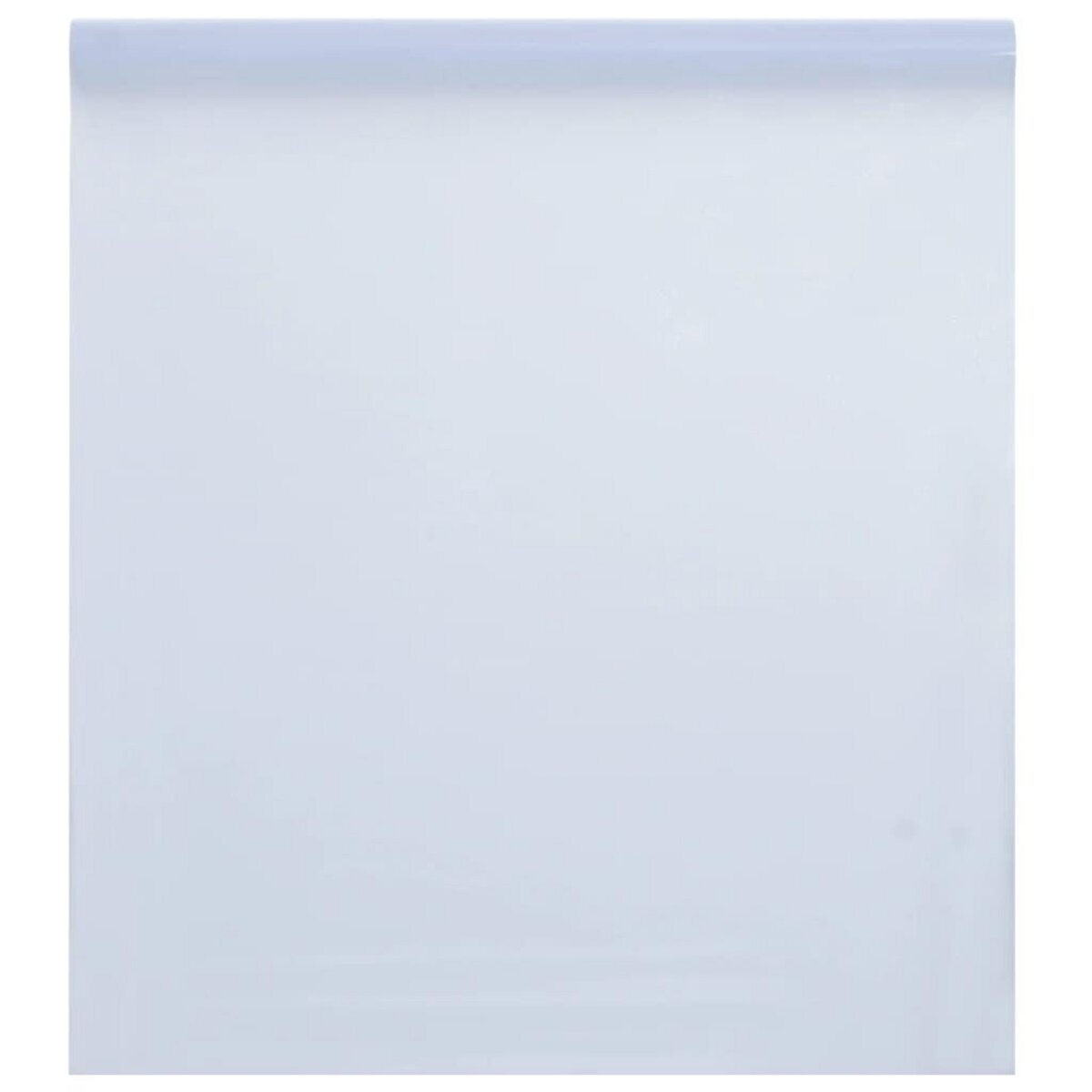 VIDAXL Film de fenetre statique depoli blanc transparent 45x500cm PVC
