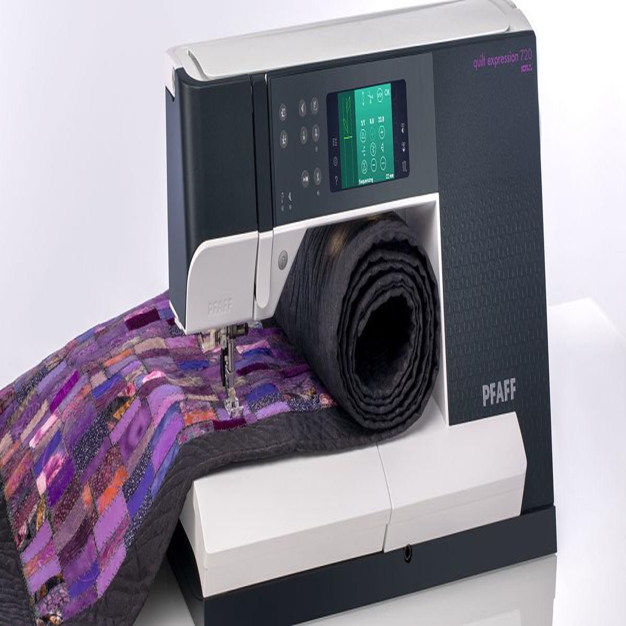 Voir la diapositive 5 : Pfaff Machine à coudre pfaff quilt expression 720