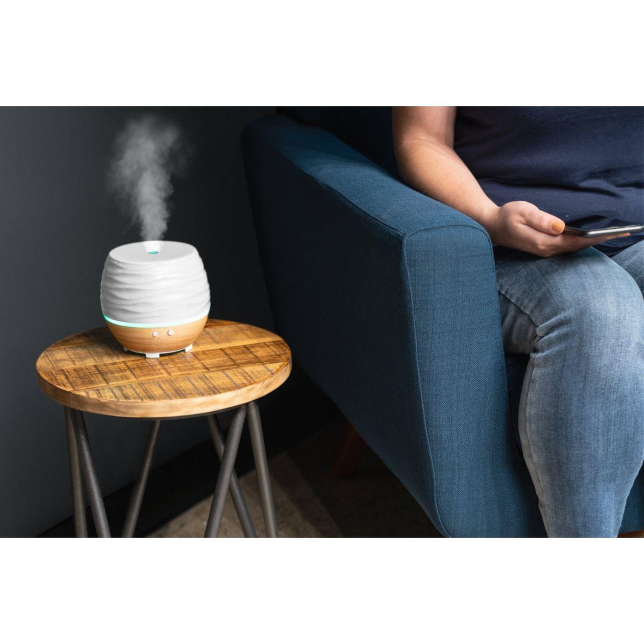 Voir la diapositive 4 : ELLIA Diffuseur huiles essentielles ASCEND
