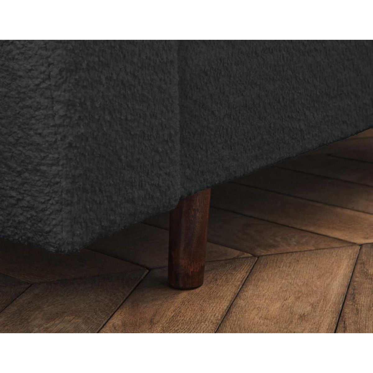 LISA DESIGN Rune - fauteuil - en tissu bouclette