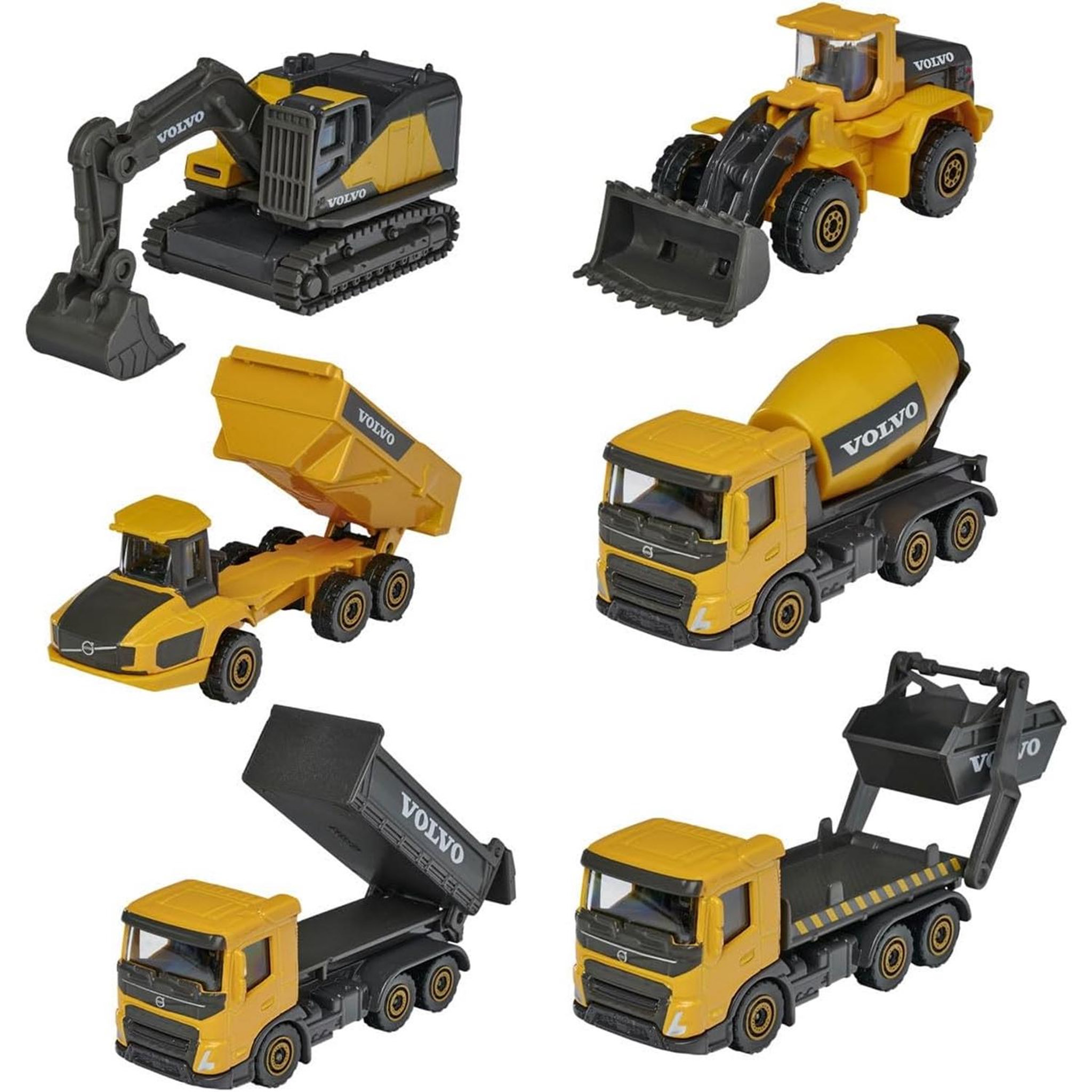 Voir la diapositive 2 : Majorette Véhicules de chantier - 1 pack de 3 pièces