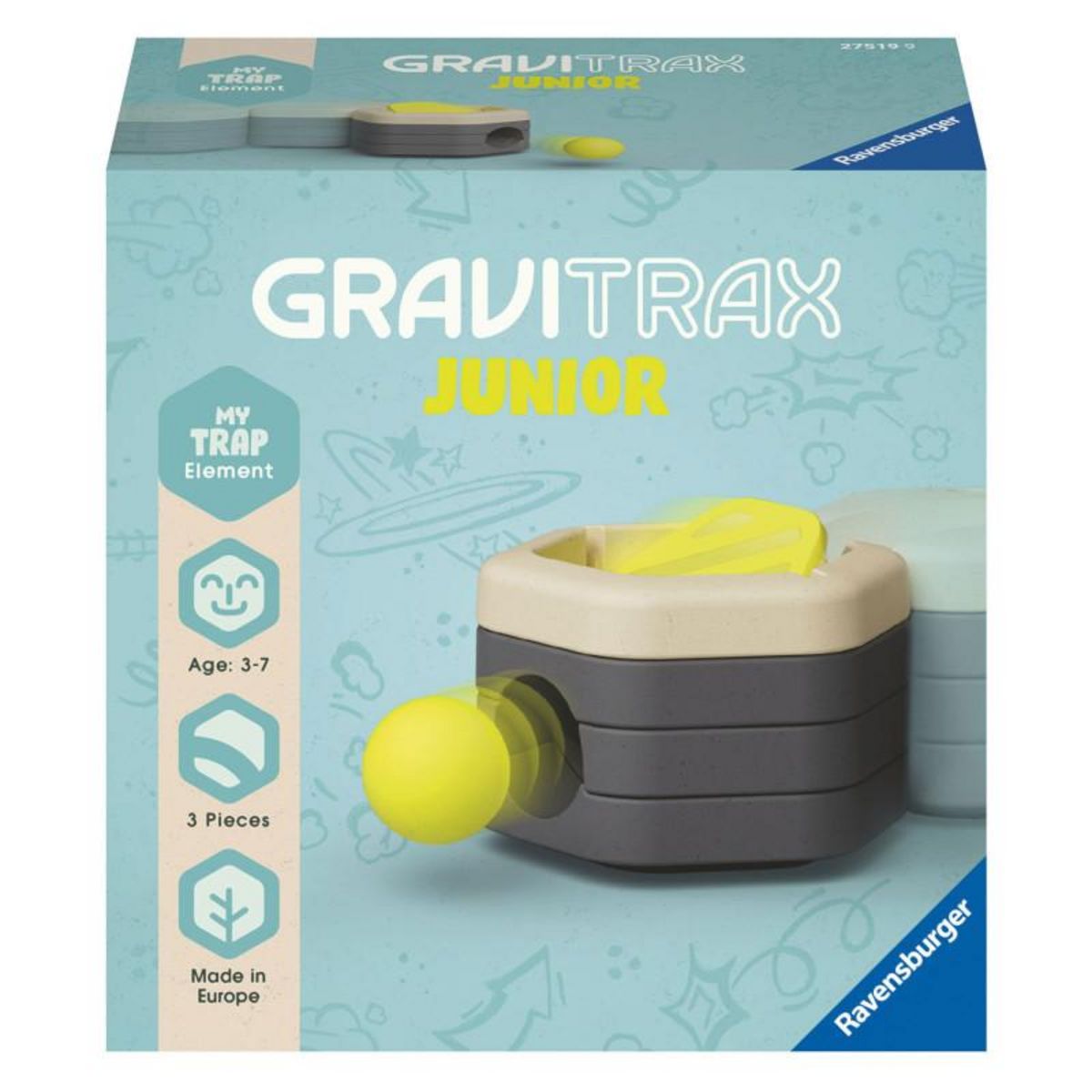 RAVENSBURGER Ravensburger - GraviTrax Junior Extension Set Element Trap 275199